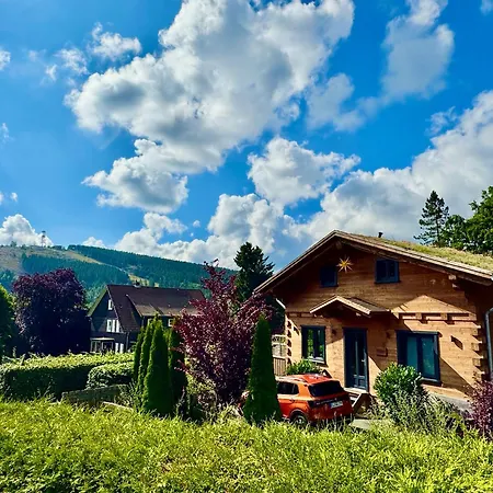 Harz - Blockhaus, 4 Und 5 Sterne Blockhaeuser, Sauna Und Kamin, Rh Prázdninový dům *