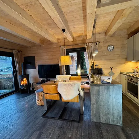 Harz - Blockhaus, 4 Und 5 Sterne Blockhaeuser, Sauna Und Kamin, Rh Prázdninový dům