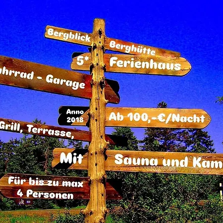 Harz - Blockhaus, 4 Und 5 Sterne Blockhaeuser, Sauna Und Kamin, Rh Prázdninový dům *