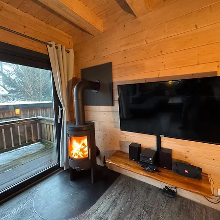 Prázdninový dům Harz - Blockhaus, 4 Und 5 Sterne Blockhaeuser, Sauna Und Kamin, Rh *