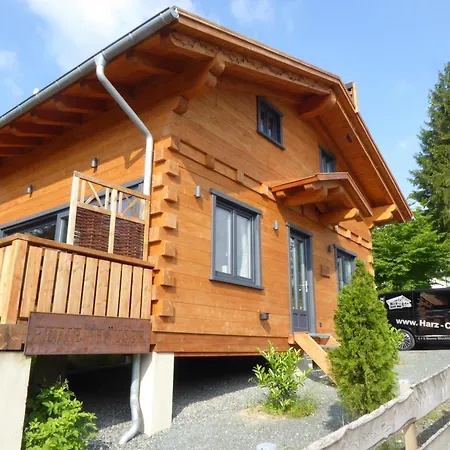 Harz - Blockhaus, 4 Und 5 Sterne Blockhaeuser, Sauna Und Kamin, Rh Prázdninový dům
