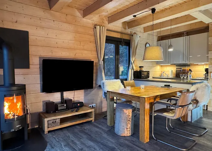 Harz - Blockhaus, 4 Und 5 Sterne Blockhaeuser, Sauna Und Kamin, Rh Goslar