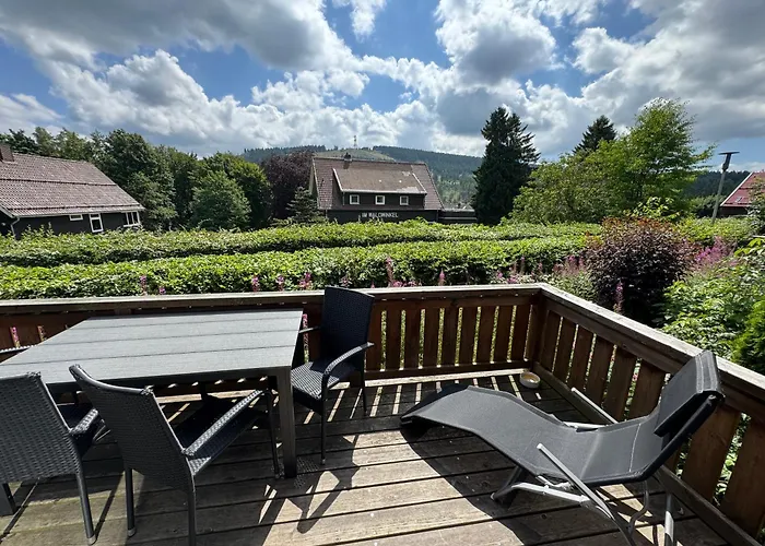 Harz - Blockhaus, 4 Und 5 Sterne Blockhaeuser, Sauna Und Kamin, Rh Tatil Evi *